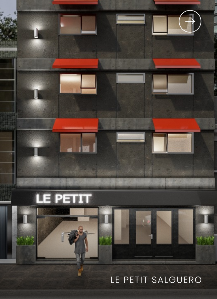 foto del desarrollo edificio le petit salguero